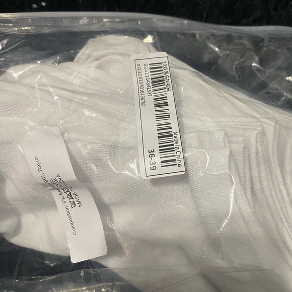 white socks - Picture 2 of 2